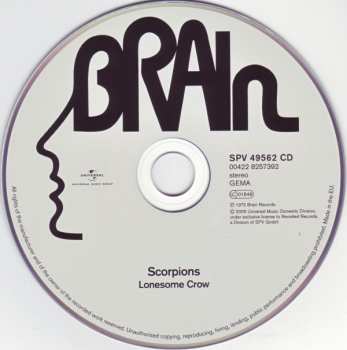 CD Scorpions: Lonesome Crow DIGI 377751