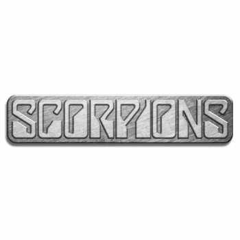 Merch Scorpions: Placka Logo Scorpions Ocel