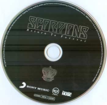 CD Scorpions: Return To Forever DLX | LTD 274893
