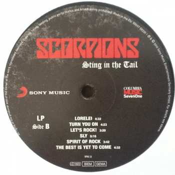 LP Scorpions: Sting In The Tail 74077