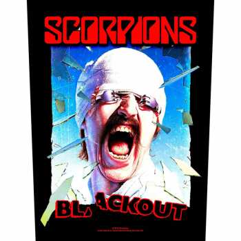 Merch Scorpions: Zádová Nášivka Blackout