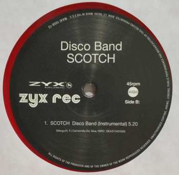 LP Scotch: Disco Band LTD | CLR 69189