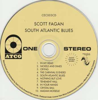CD Scott Fagan: South Atlantic Blues 93051