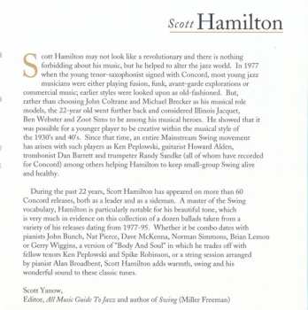 CD Scott Hamilton: Ballad Essentials 328170