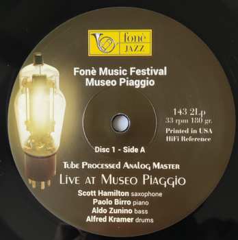 2LP Scott Hamilton: Live at Museo Piaggio LTD 136078