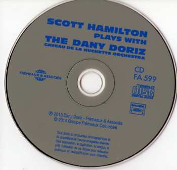 CD Scott Hamilton: Scott Hamilton Plays With The Dany Doriz Caveau De La Huchette Orchestra 399155