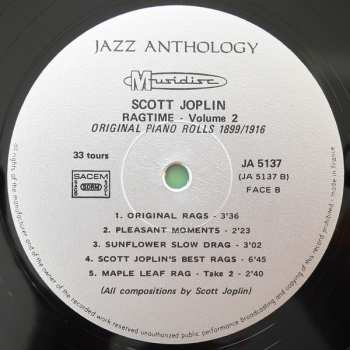 LP Scott Joplin: Ragtime Vol. 2 - Piano Rags Played By The King Of Ragtime - Original Piano Rolls 1899/1916 425683