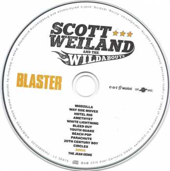 CD Scott Weiland And The Wildabouts: Blaster 5035