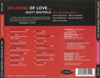 CD Scott Whitfield: Speaking Of Love... 272225