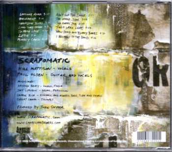CD Scrapomatic: Alligator Love Cry 182112
