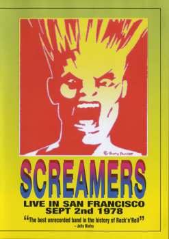 Screamers: Live In San Francisco: Sept 2nd 1978