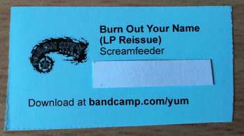 LP Screamfeeder: Burn Out Your Name CLR