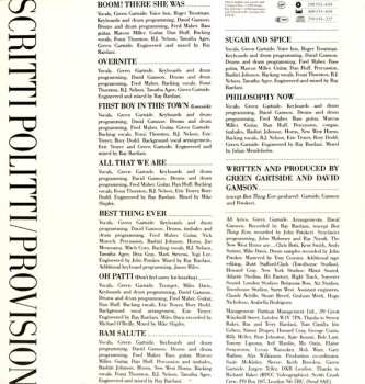LP Scritti Politti: Provision