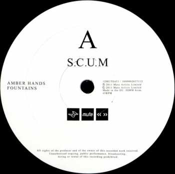 LP S.C.U.M: Amber Hands 350122