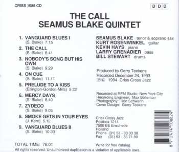 CD Seamus Blake Quintet: The Call 335753