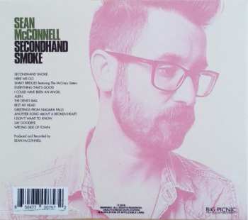 CD Sean McConnell: Secondhand Smoke 48221