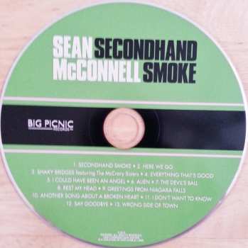 CD Sean McConnell: Secondhand Smoke 48221