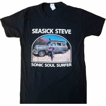 Merch Seasick Steve: Tričko Full Colour Sonic Soul Surfer 