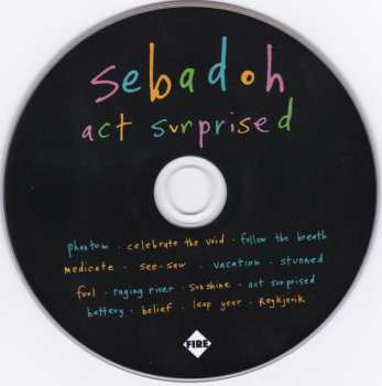 CD Sebadoh: Act Surprised 186613