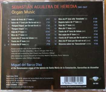 CD Sebastián Aguilera De Heredia: Organ Music 190115