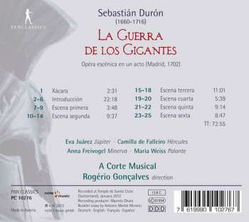 CD Sebastian Duron: La Guerra De Los Gigantes 329372