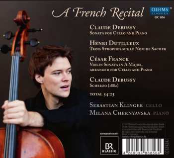 CD Sebastian Klinger: A French Recital 270985