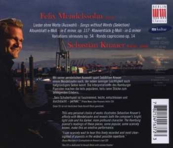 CD Sebastian Knauer: Pure Mendelssohn (Lieder Ohne Worte Und Andere Klavierwerke) 261847