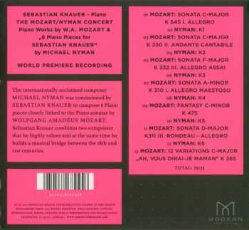 CD Sebastian Knauer: The Mozart/Nyman Concert 421780