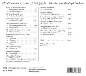 CD Sebastian Knebel: Musik Aus Der Dresdner Schlofkapelle 473268