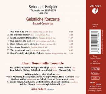 CD Sebastian Knüpfer: Geistliche Konzerte 366266