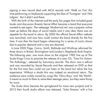 2CD Secret Affair: Live At The Scala