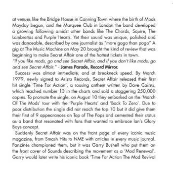 2CD Secret Affair: Live At The Scala