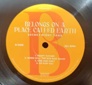 LP Secret Night Gang: Belongs On A Place Called Earth 484249