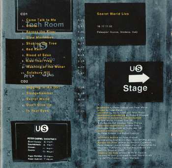 2CD Peter Gabriel: Secret World Live 31853