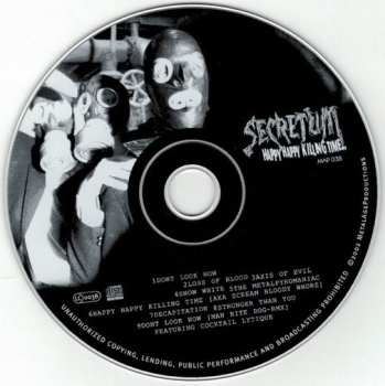 CD Secretum: Happy Happy Killing Time 285704