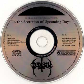 CD Sectesy: In The Secretion Of Upcoming Days 240819