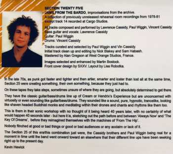 CD Section 25: Jams From The Bardo