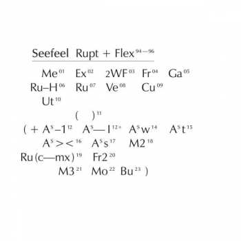 Album Seefeel: Rupt + Flex 94 — 96