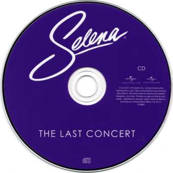 CD/DVD Selena: The Last Concert
