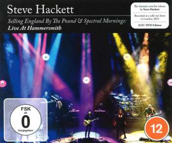 2CD/DVD Steve Hackett: Selling England By The Pound & Spectral Mornings: Live At Hammersmith 31959