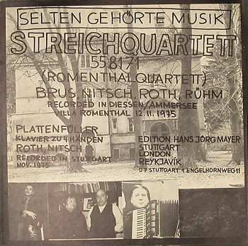 Selten Gehörte Musik: Streichquartett 558171 (Romenthalquartett)