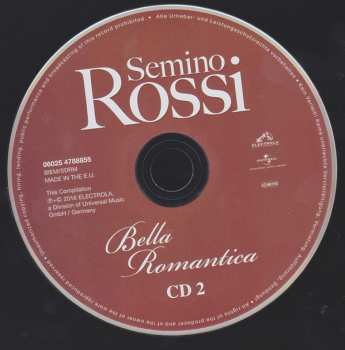3CD Semino Rossi: Bella Romantica (Seine Schönsten Lieder) 256692