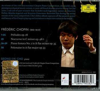 CD Seong-Jin Cho: Winner Of The 17th International Fryderyk Chopin Piano Competition Warsaw 2015 45727