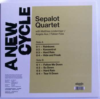 LP Sepalot Quartet: A New Cycle 121124