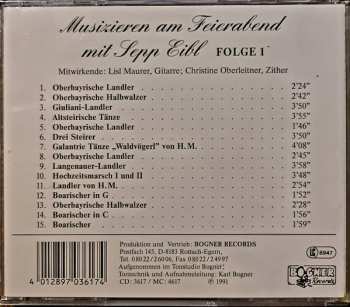 CD Eibl Sepp: Musizieren Am Feierabend Mit Sepp Eibl Folge 1 519360
