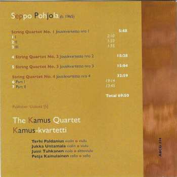 SACD Seppo Pohjola: String Quartets