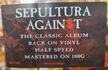 LP Sepultura: Against 391001