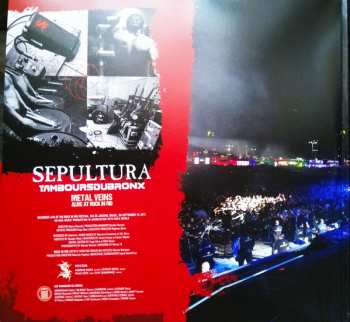 2LP Sepultura: Metal Veins - Alive At Rock In Rio LTD | NUM | CLR 61664
