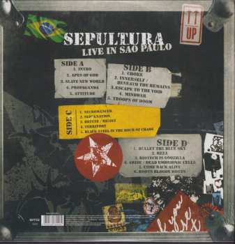 2LP Sepultura: Live In São Paulo LTD | CLR 383488