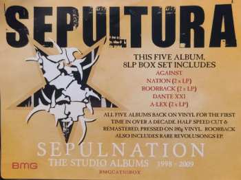 8LP/Box Set Sepultura: Sepulnation 378462